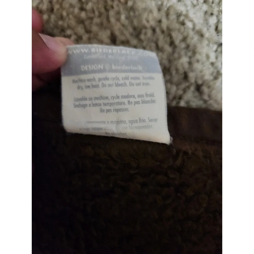 Biederlack of America Reversible Horse Throw Blanket 50x70 Southwestern USA Made